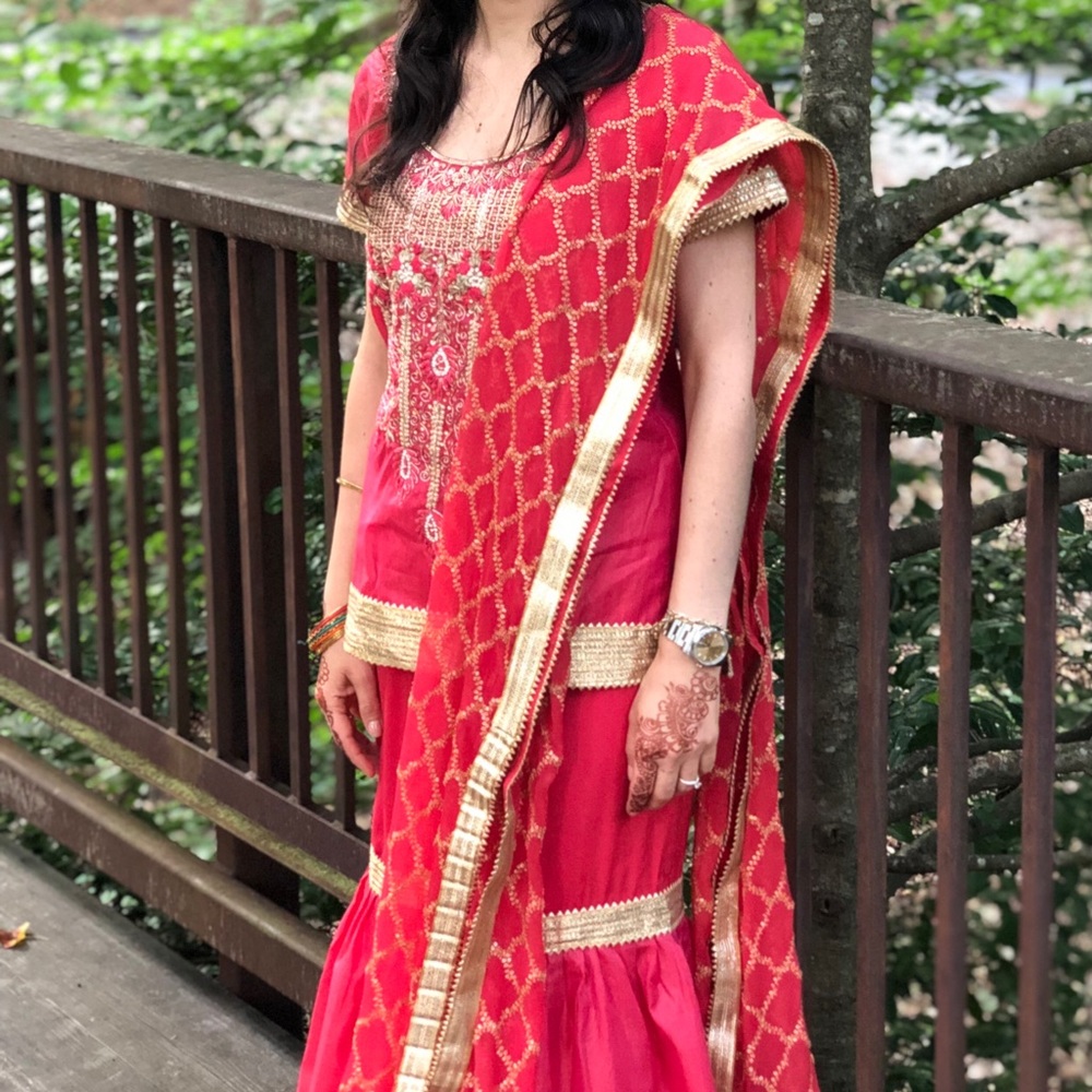 Indian weeding outfit